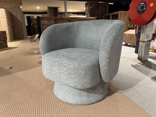 Draaifauteuil, Home Bound By KY, Esmee, bouclégroen